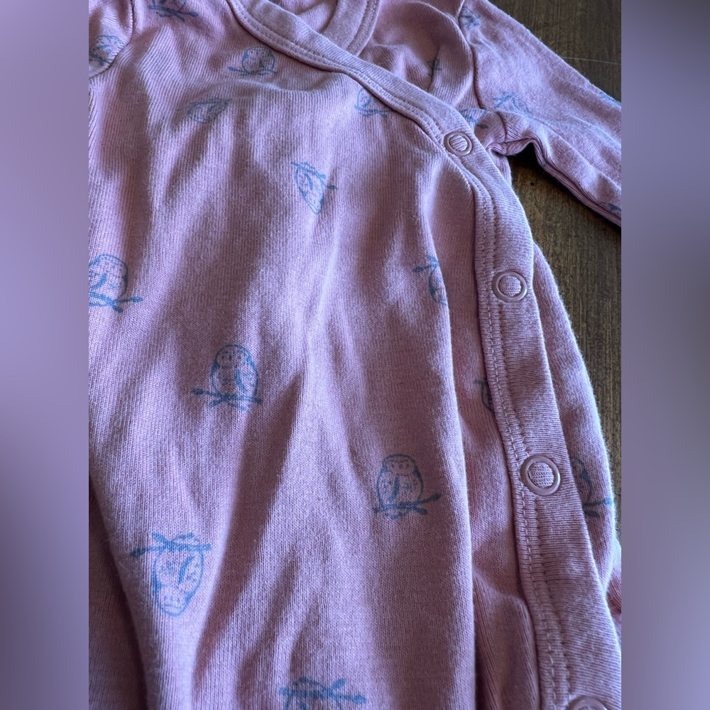 Carters Owl Onesie Pants Set 3 Months - Picture 4 of 5